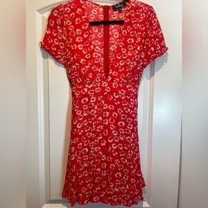 Lulus- Red Mini Dress